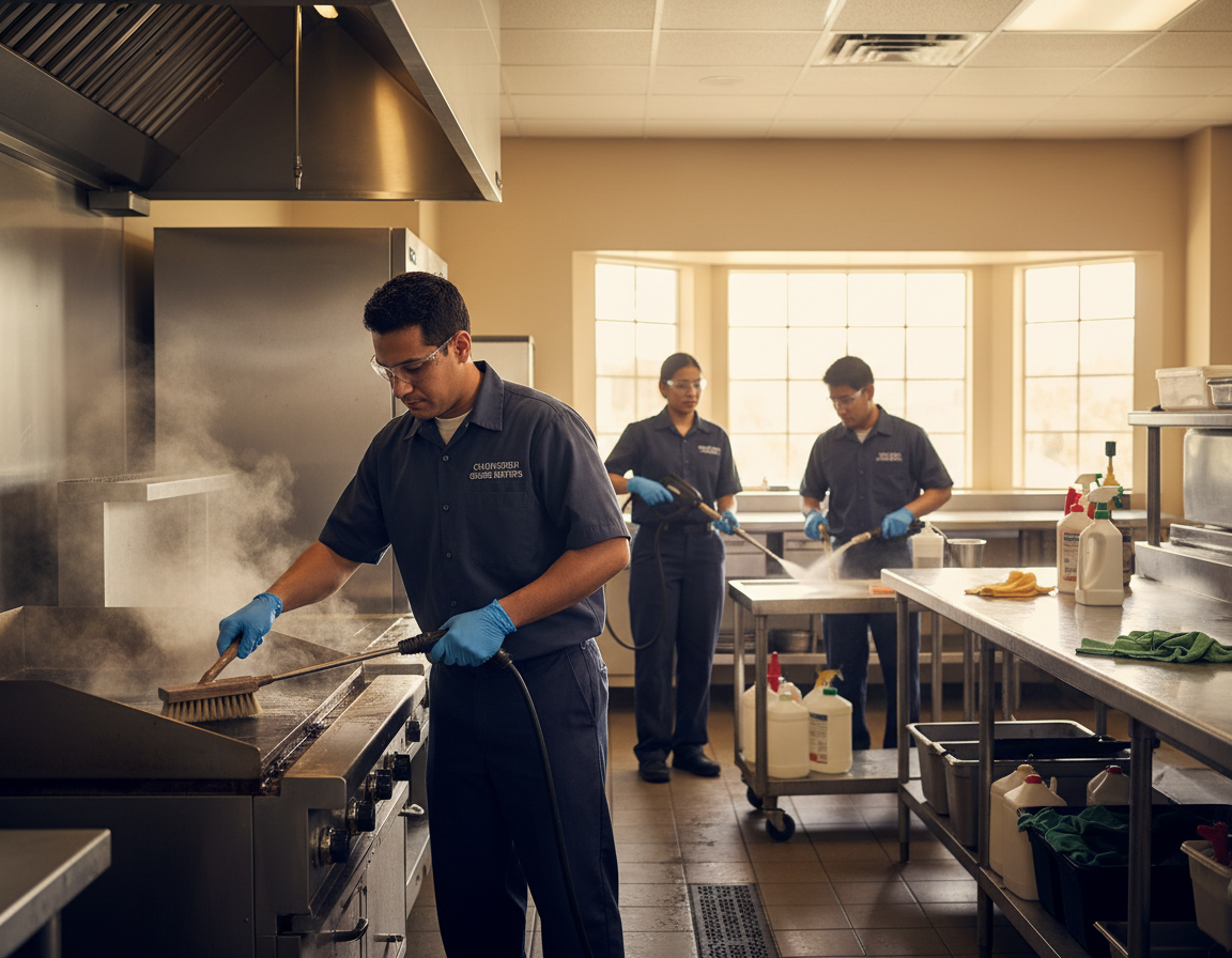 Grease Cleaning Pros in Los Angeles